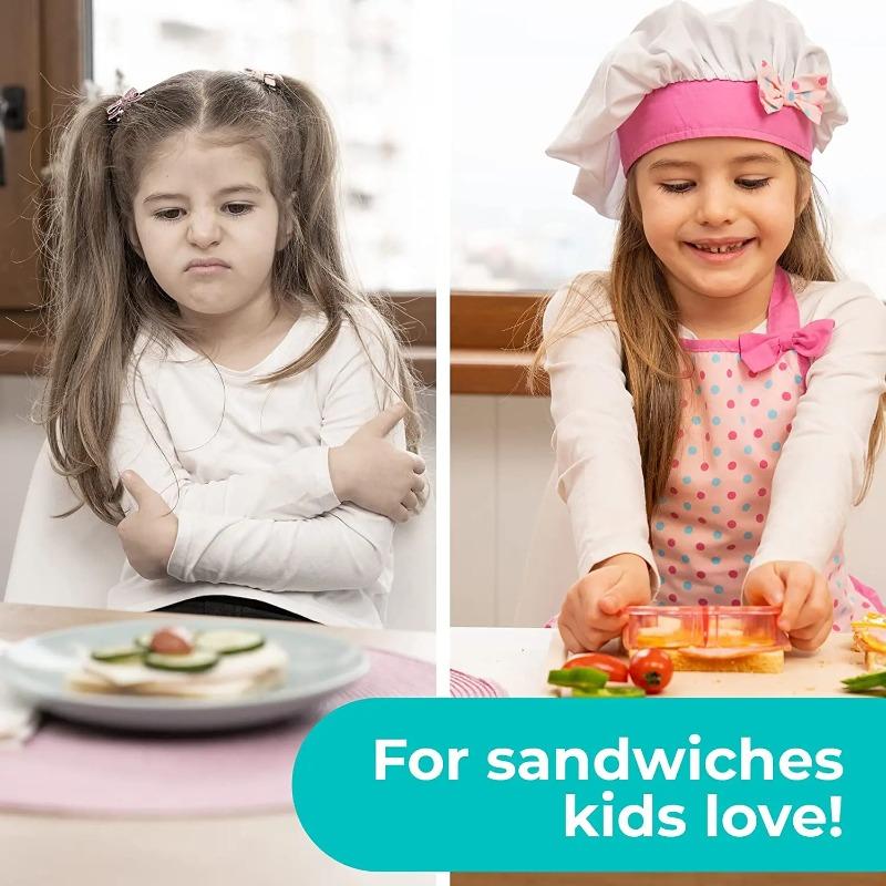 Pranzo Creativo Fai-da-te Taglio e Incollaggio del Pane Stampi Grafici per Sandwich Taglio del Toast