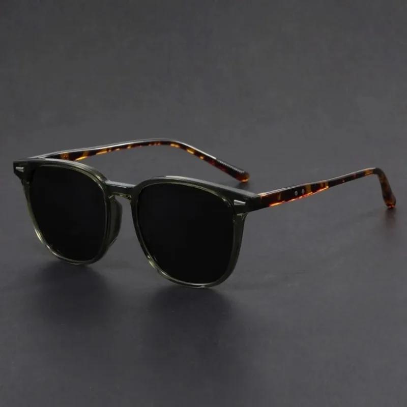Polarized UV Protection Lightweight Comfortable Durable High Quality Stylish Round Shaped Men Women Sun Glasses