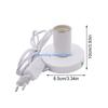 Y5GD E27 Lamp Holder Light Socket Replacement Metal Desktop Lamp Base Holder
