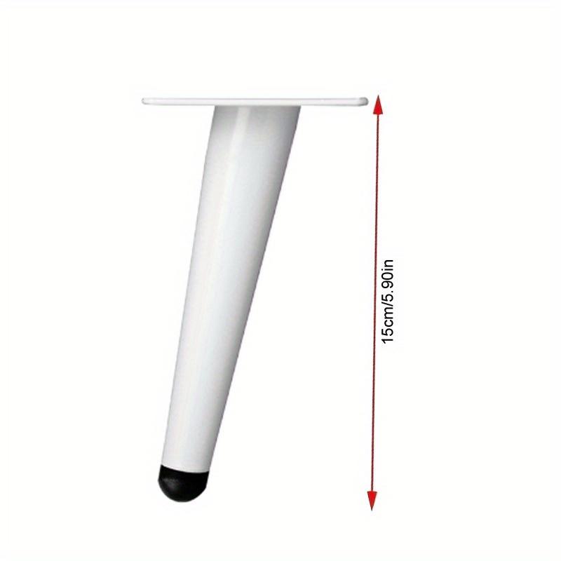 4pcs Coffee Table Support Desk Chairs Nightstands DIY Furniture Metal Legs Adjustable Furniture Table Legs for Sofa TV Cabinet