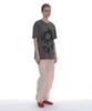 PARTIMENTO WOMEN Double Waist Parachute Pants_Pink