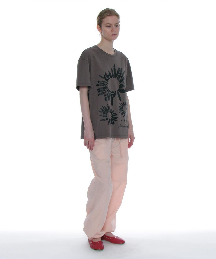 PARTIMENTO WOMEN Double Waist Parachute Pants_Pink
