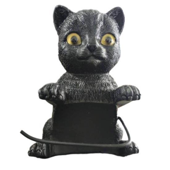 Wall Mounted Toilet Paper Holder Simple Installation Realistic 3D Printed Cat Paper Towel Holder Bathroom Decoration