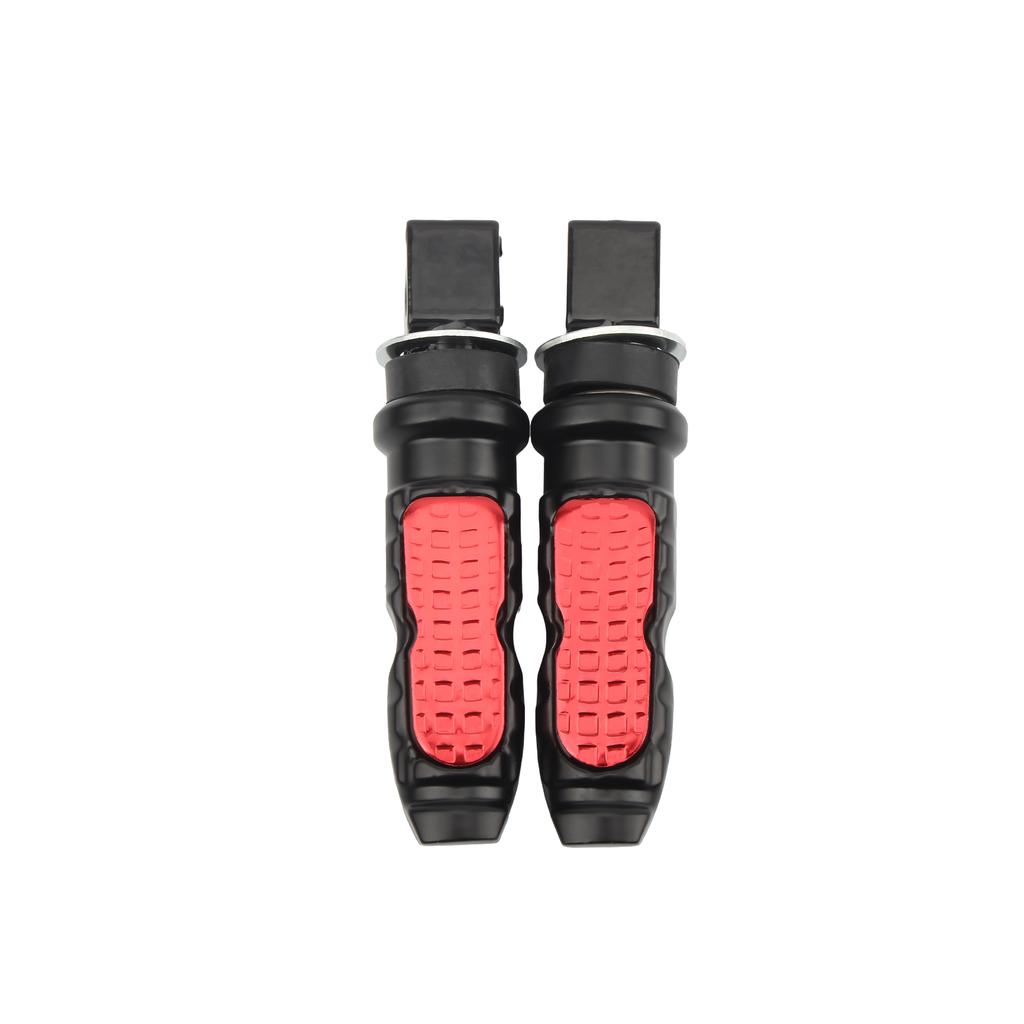 Motorcycle Color Foot Pedals Universal Antiskid Aluminum Alloy Back Pedal Motorbike Scooter Modification Accessories