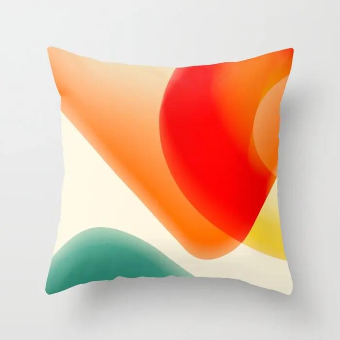 Bedroom Living Room Decor Abstract Pattern Pillow Covers Home Sofa Cushion