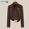 Jeanswest Women's Thermal Fleece Slim-Fit Long Sleeve Baselayer