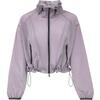 Women's Stand Collar Lightweight Windbreaker Jacket