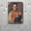 Simon Bolivar Metallschilder Wanddeko Vintage Blechschilder Captain Metallposter Dekor für Bar Kneipe Club Wanddekoration