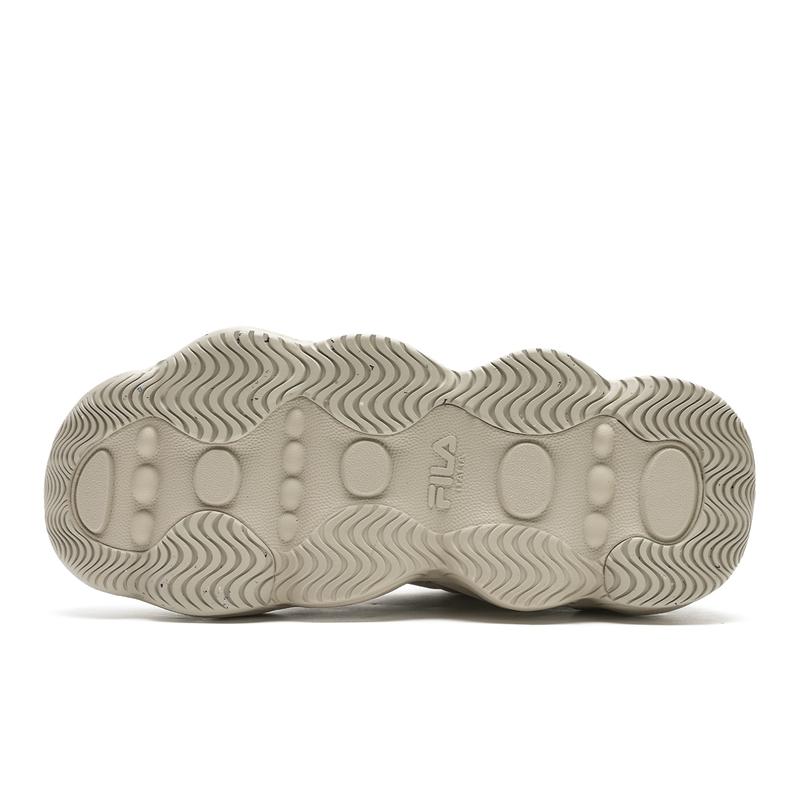 Fila Pease Fashion Comfortable Versatile Wear-Resistant Low-Top Casual Shoes Women sneaker Oatmeal-Brown F12W441117FOM