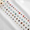 50CM/Bag Copper Handmade Stone Chain For DIY Handmade Jewelry