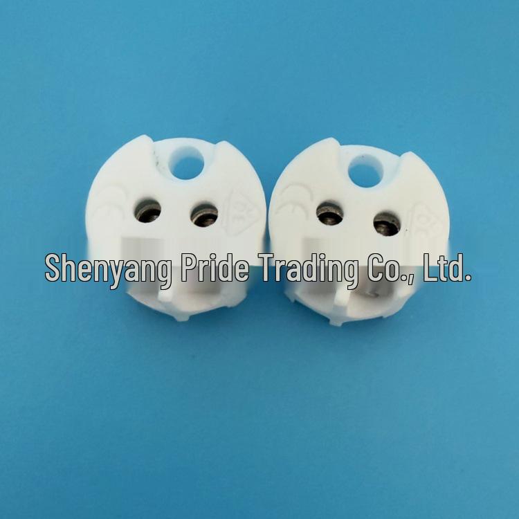 MS09 Ceramic Lamp Holder with 4 Screws - A35, G6.35, GX5.3, G4 Shadowless