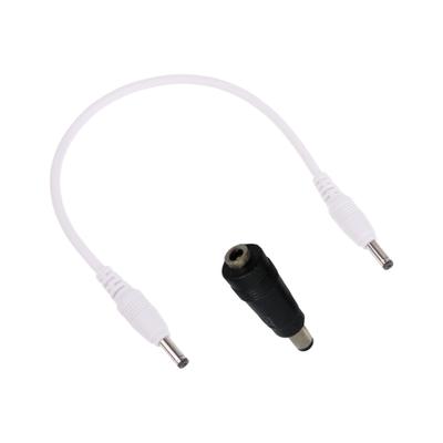 Reliable DCPower Extension Cable 3.5x1.35mm Male To Male Connector 5.5x2.5mm Adapter for CCTV Security Camera,LED Light