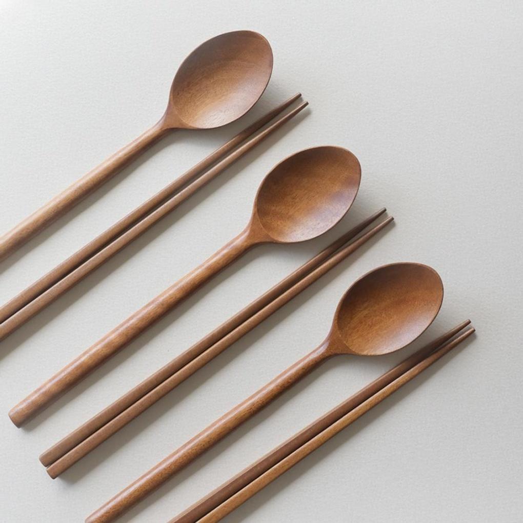 Romwood Rosenholz Holz Basis Löffel Set