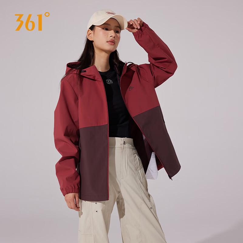 361° Unisex Hooded Sporty Windbreaker Jacket