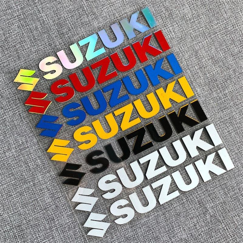 2pcs PVC for SUZUKI Swift SX4 S Cross Jimny Samurai Alto Ignis Grand Vitara Motorcycle Sticker Body Decal Reflective Decoration