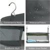 Multi-Layer Foldable Travel Hanging Bag for Clothes