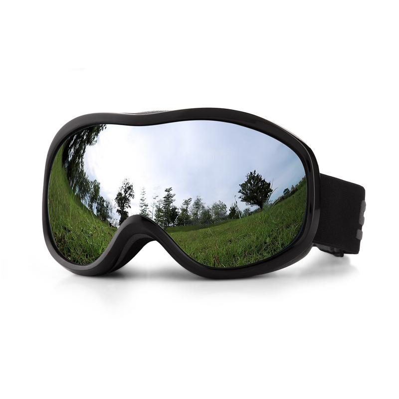 Anti-snow Blindness Snowboard Goggles Anti-fog Card Myopia Ball Lens Large Field of View Ski Goggles