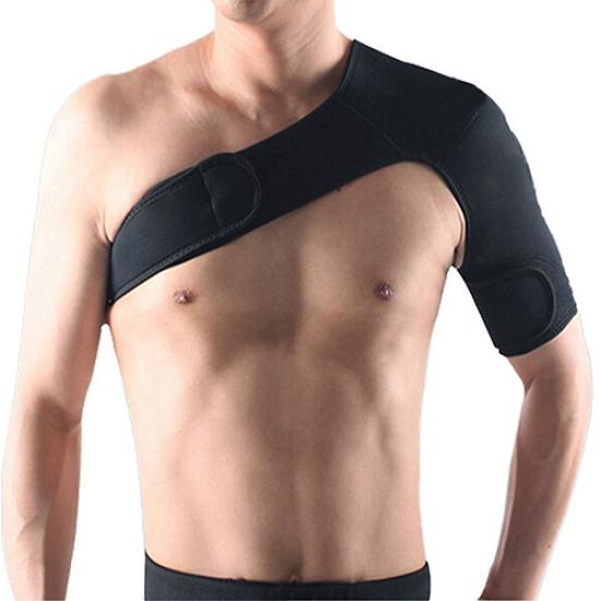 Unisex Sports Shoulder Belt Protector Adjustable Strap Left Shoulder Support Pad