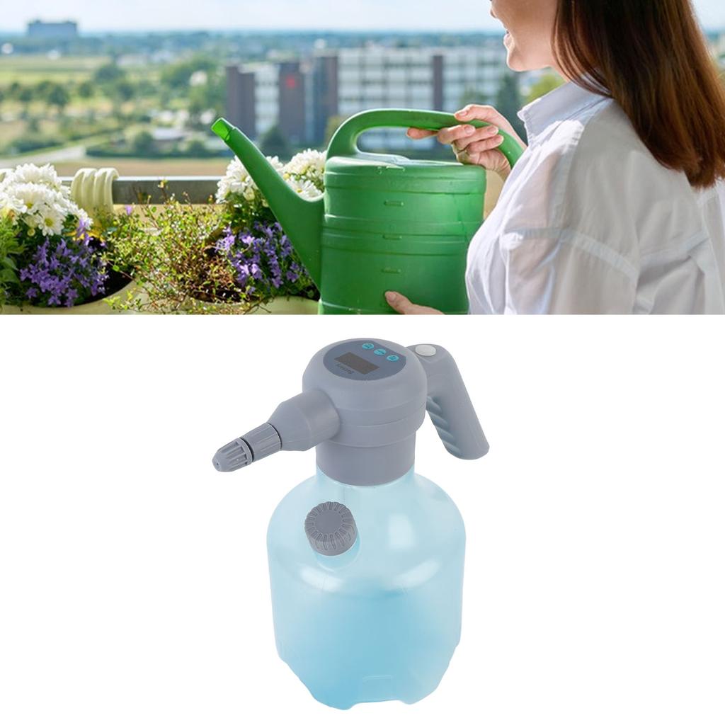 Elektrische Sprühflasche 3L Wiederaufladbarer Akku Smartes Automatisches Bewässerungssystem Zeitgesteuerte Tropfbewässerung Sprühzerstäuber für Topfpflanzen