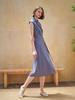 Acud Sleeveless Tailored Wrap One-Piece_Blue