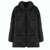 Winter Women's Casual Long Sleeve Solid Cardigans Fuzzy Fleece Outwear Faux Fur Hooded Pockets