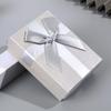 Scatola Regalo Piazze Qixi con Coperchio e Nastro a Fiocco per Conservare Gioielli