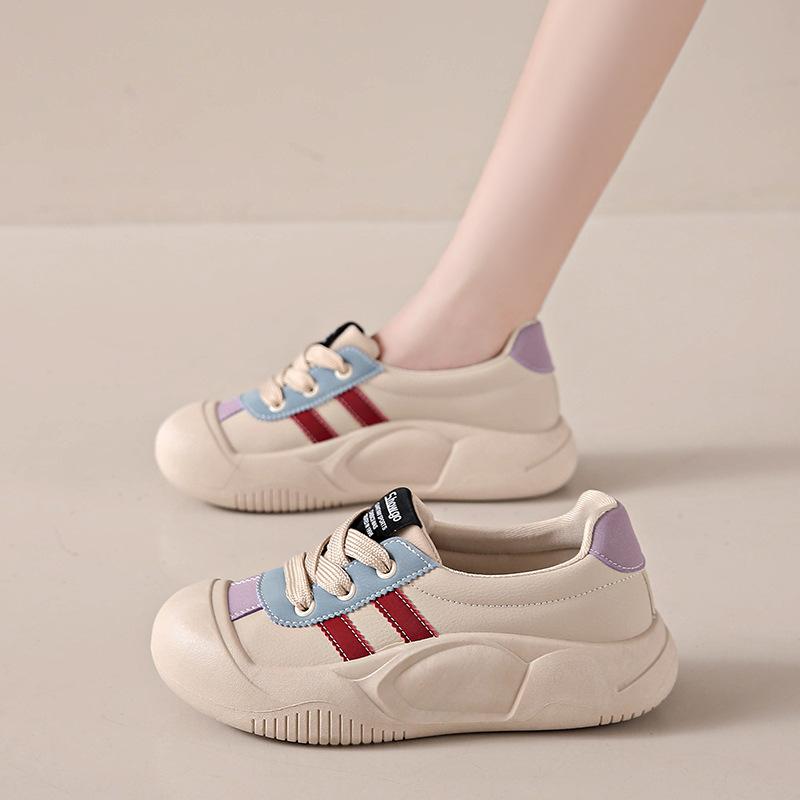 Sneakers women's 2025 new autumn light and non-slip shallow Forrest Gump shoes are not tired of feet and soft-soled casual shoes