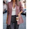 Tooxika Nowa prosta modna swobodna wełniana kurtka kardigan