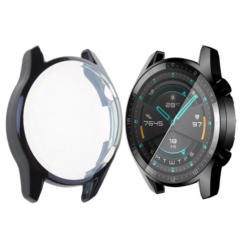 Screen for Protection for Case for Huawei Watch GT2 46mm Durable Ultra Thin Scratch-resistant Protective Watch for Shell