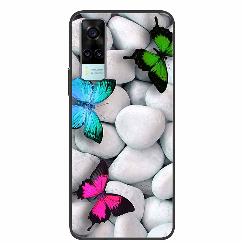 Pro vivo Y33 Pouzdro Mramorové Měkký Silikonový Zadní Kryt pro Vivo Y33 Y33S Y33T Kryt Telefonu pro Vivo Y 33 S Y33 T Coque Funda Nárazník