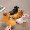 Modische Britische Stil Weiche Rutschfeste Mittelhohe Martin Boots Für Kinder Jungen Und Mädchen