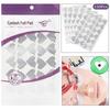 Pads Adhésifs pour Extension de Cils en Feuille d'Aluminium en Forme de Cœur (300 pièces)