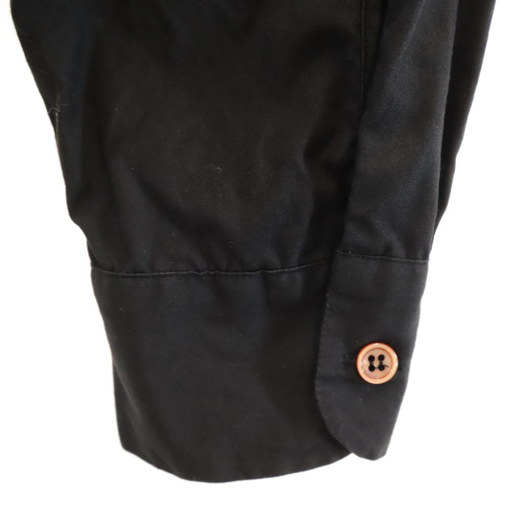 agnes b. made in Japan Long sleeve Cotton shirt 3 black blouse Women Used