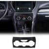 Central Control Air Conditioner Panel Trim Cover Compatible with Subaru Forester 2019-2024, ABS Car Air Condition Knob Panel Trim Frame Interior Trim