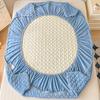 Thickened Milk Fleece Laminated Cotton Bed Hat Three-piece Household Mattress Non-slip Bed Cover Simmons All-package Protection Cover