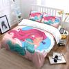 Mermaid Themed Kids Bedding Set Multiple Sizes Kid'S And Adults' Bedroom Exquisite 3Pc Bedding Set, Gift