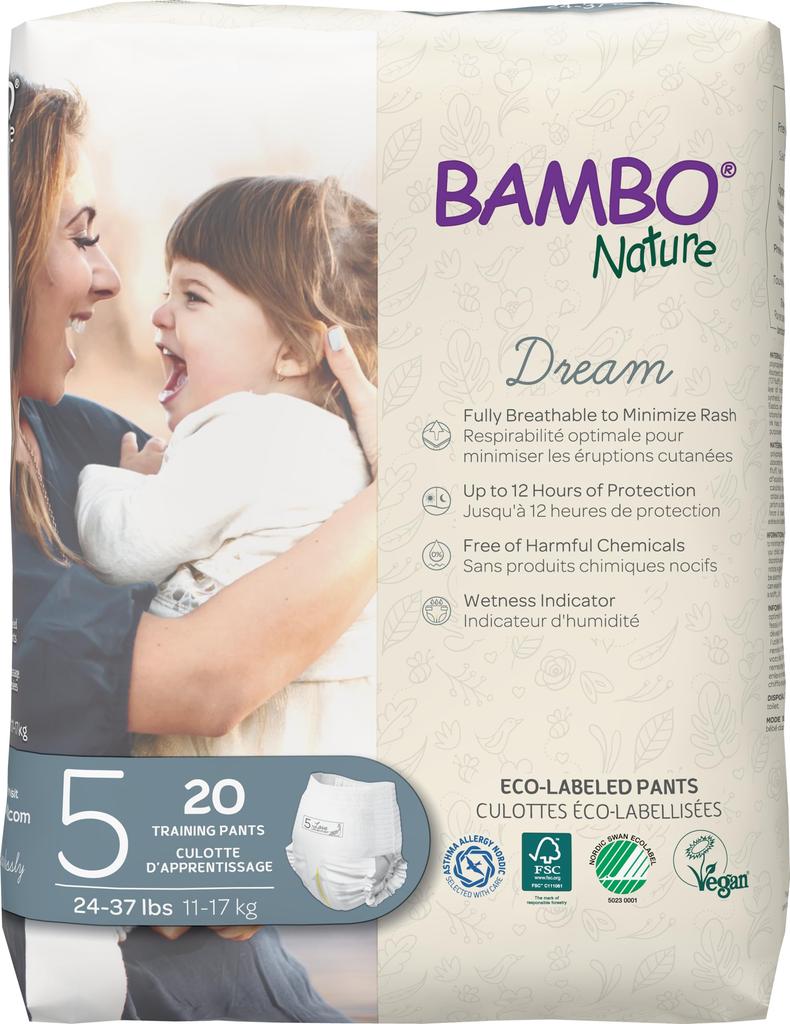 BAMBO Nature Dream Pants Type L 20 Pieces (11kg - 17kg) (bn16930)