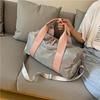 Torba podróżna Damska z separacją na mokre i suche Sportowa na ramię Wodoodporna dużej pojemności przenośna torba typu duffel Bag na fitness