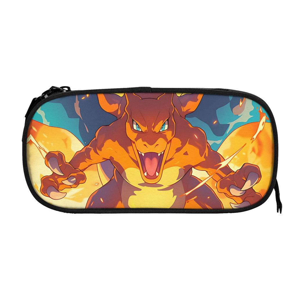 Custom Pokemon All Character Collage  Large Capacity Bags for Child  School Pencil Bag for Boys Gilrs Kids
