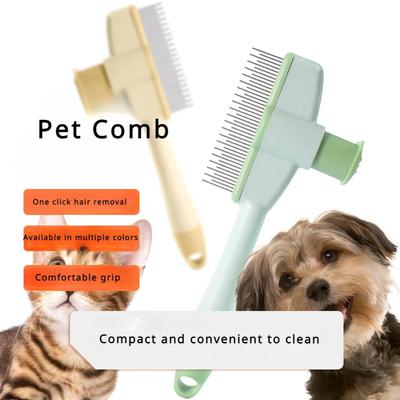 Pet Cleaning and Hair Removal Comb, Suitable for All Cats and Dogs, Non Electric. Dog Accessories Dog Brush