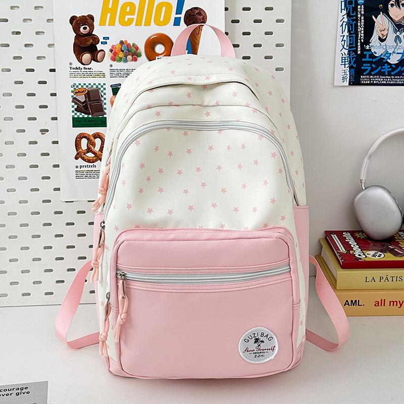 Large-capacity Backpack  New Type of Campus Casual Backpack  Simple and Versatile for High School Students  Student Computer Bag  Student Schoolbag