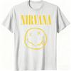 Uus Nirvana Rokiansambel Meeste T-särk Hip-Hop Stiilis Meeste ja Naiste Ülegabariidiline Y2K T-särk Vabaaja Lahtine Välitingimustes Tänavale Unisex Rõivad
