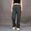 Outdoor Schnelltrocknende Hosen, Sommer Dünne Funktionale Overalls, Damen Multi-Taschen Abnehmbare Hosen