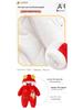 Red Festive Baby Jumpsuit for New Year & Winter Celebrations