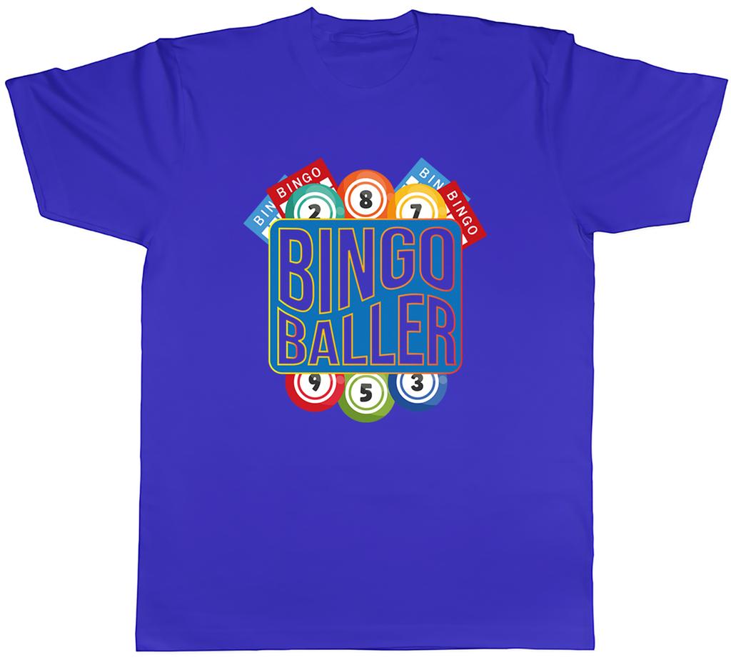 Funny Bingo Unisexs TShirt Number Caller Full House Joke Tee Gift