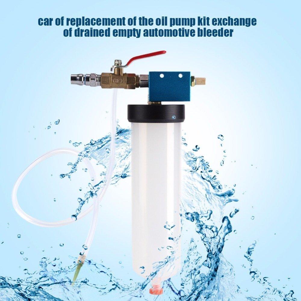 CarAngels Automatic Pneumatic Brake Fluid Changer, Brake Bleeder Bottle, Oil Changer [Japanese Instructions Included], Universal Type, 0.5L Brake Flui