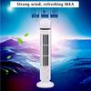 YANHAIGONG Oszillierender Turmventilator, USB Mini Blattloser Schreibtischventilator mit Licht, Tragbarer Leiser Standventilator
