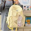Schoolbag Korean Ins Cartoon Hugh Star Backpack Female Niche Design Large Capacity Junior High School Student School Bag Versatile Back