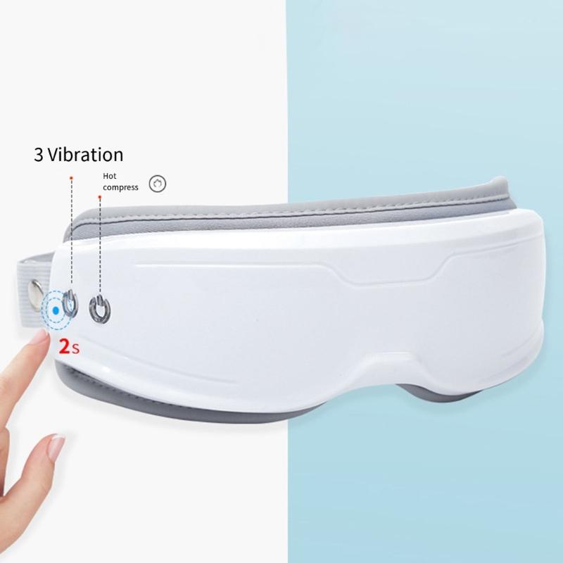 Portable Foldable Eye Massagers Lightweight Design For Easy Carrying During Travel Commute And Office Relaxation
