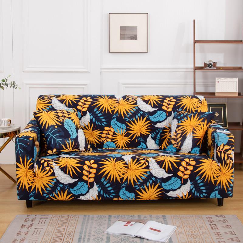 Elastic Sofa Cover for Living Room 1/2/3/4 Seater L-Shaped Corner Sofa Covers Stretch Slipcover Couch Armchair Protector